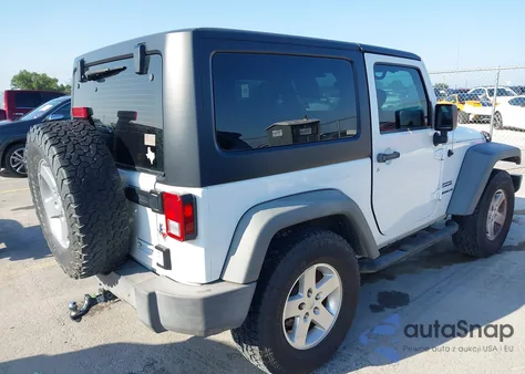 2015 Jeep Wrangler Sport z USA, uszkodzony, nr VIN 1C4AJWAG8FL665302